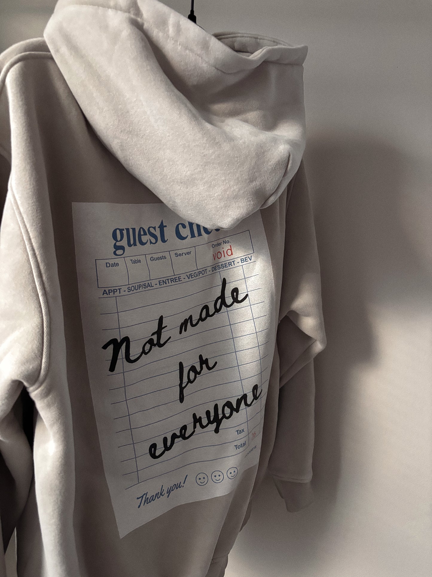 *pre order* Guest check hoodie