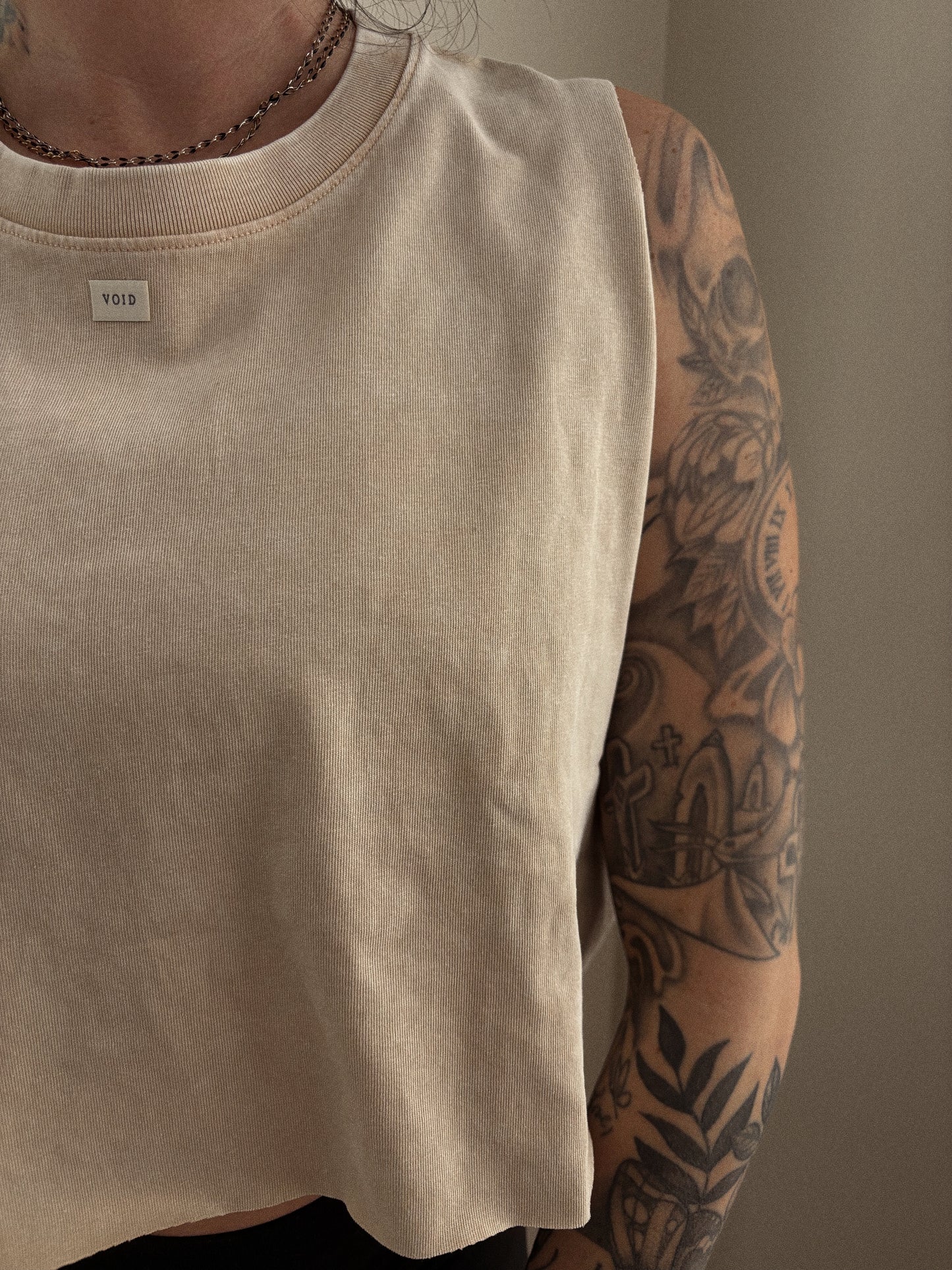 Custom Cutoff Crop Top